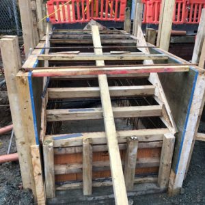 Works on the Mill Hill Gate Project